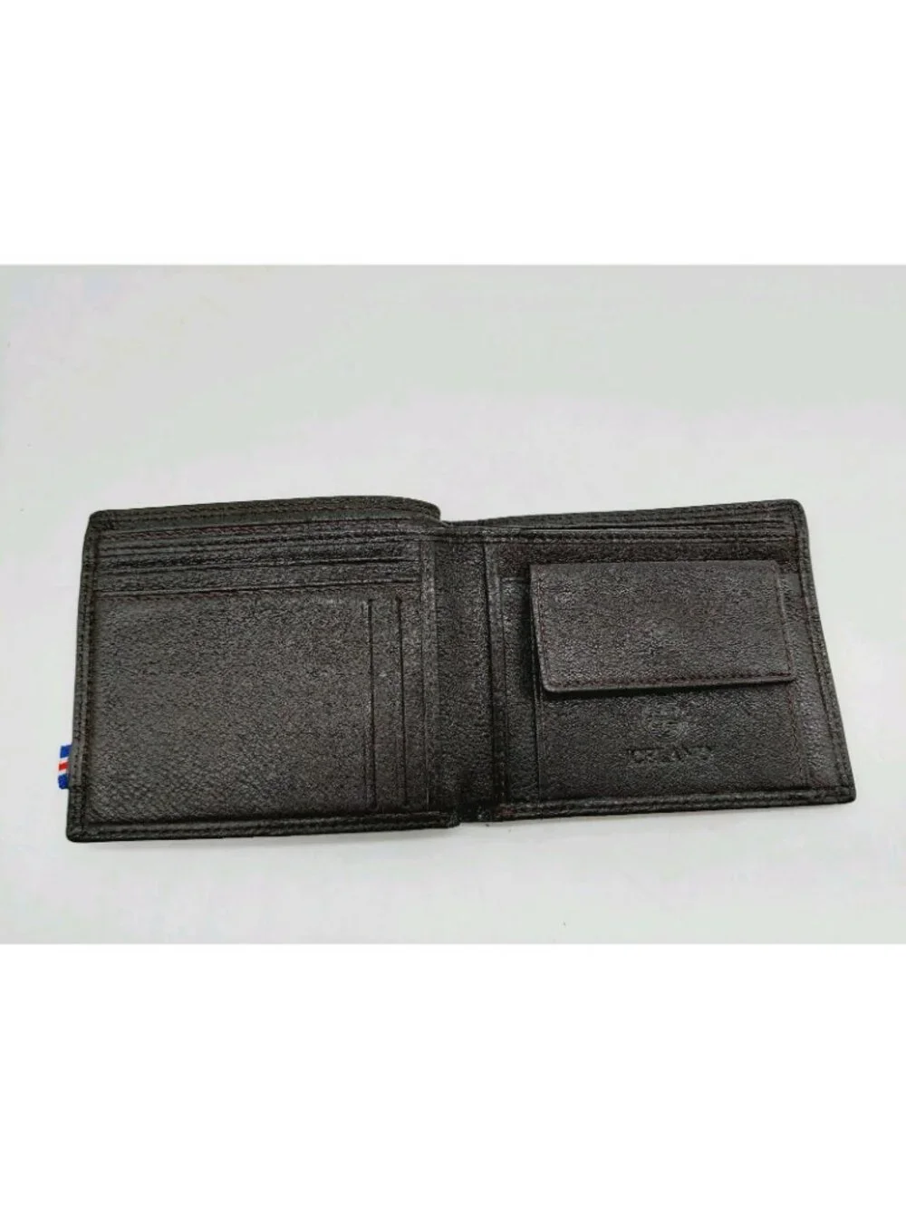Vintage Iceland Wallet Bilfold Black Souvenir